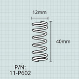 Jupiter JFH-846 Flugelhorn, JAL-456 Alto Horn, Valve Springs, Set of 3