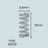 Valve Springs, Holton, Cornet & Trumpet, Internal Set of 3