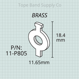 Jupiter XO 1606 Trumpet, Valve Guides, Brass or Plastic