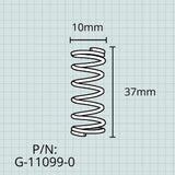 Getzen Valve Spring, Cornet Trumpet, Set of 3