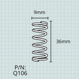 Valve Springs, Benge Trumpet, Set of 3