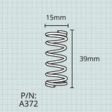Valve Springs, Olds-Fullerton Cornet & Trumpet, Set of 3