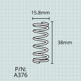 Valve Springs, Holton, King, & Others, Trumpet Top Action, Set of 3