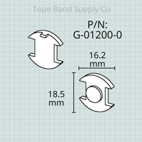 Getzen Valve Guide, Cornet Trumpet, Set of 3