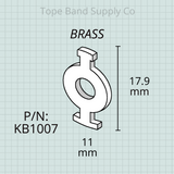 Valve Guides, Besson Trumpet, Nylon or Brass