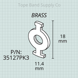 Bach Stradivarius Valve Guides, Set of 3