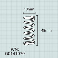 Valve Springs, Yamaha Euphonium & Tuba, Set of 3 or 4
