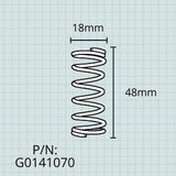 Valve Springs, Yamaha Euphonium & Tuba, Set of 3 or 4