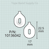 Valve Guides for Holton Collegiate Brazilian Made Baritone, Euphonium, & Tubas