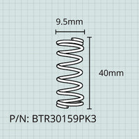 Valve Springs, Bach BTR Trumpets, Set of 3