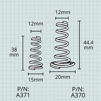 Valve Springs, Universal Bottom Action Cornet & Trumpets