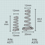 Valve Springs, Universal Bottom Action Cornet & Trumpets