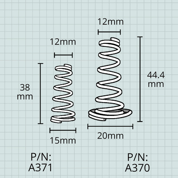 Valve Springs, Universal Bottom Action Cornet & Trumpets