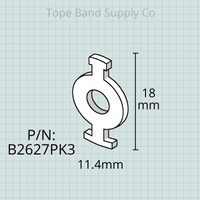Bach Stradivarius Valve Guides, Set of 3