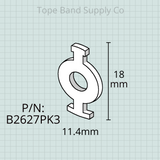 Bach Stradivarius Valve Guides, Set of 3