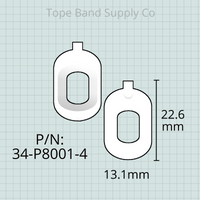 Jupiter Low Brass, Sousaphone, Tube, Valve Guides, Set of 3 or 4
