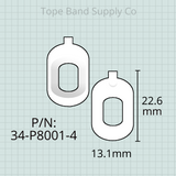 Jupiter Low Brass, Sousaphone, Tube, Valve Guides, Set of 3 or 4