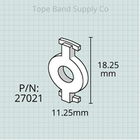 Cornet Trumpet Valve Guides, Aftermarket 3 pack