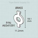 Yamaha Custom / Xeno Trumpet, Brass Valve Guides