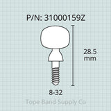 Neck Screw, Prelude, Selmer-Paris or Yanagisawa Saxophone
