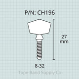 Bach FH200 and 183 Flugelhorn Neck Screw, Mouth Pipe Screw