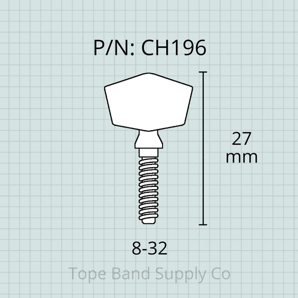 Bach FH200 and 183 Flugelhorn Neck Screw, Mouth Pipe Screw