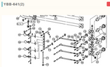 Yamaha Tuba, YBB-641(2), YBB-841, Linkage Hardware