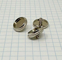 Trumpet Finger Buttons (metric threads) and Colored Inlay, Build Your Own