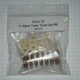 Valve Kit, Conn 5J (4 valve) Tuba Repair Kit