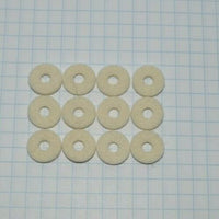 Felt stem washers, 1 dz