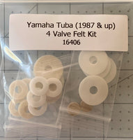 Yamaha Sousaphone and Tuba (1987 & up) 3 or 4 Valve Felt and Cork Kit