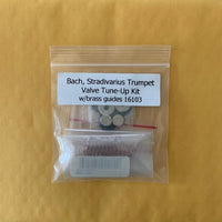 Bach Stradivarius Trumpet Valve Repair Kit with Brass Valve Guides