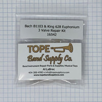 Valve Kit, Bach, Conn, & King (3 or 4 valve) Euphonium Repair Kit