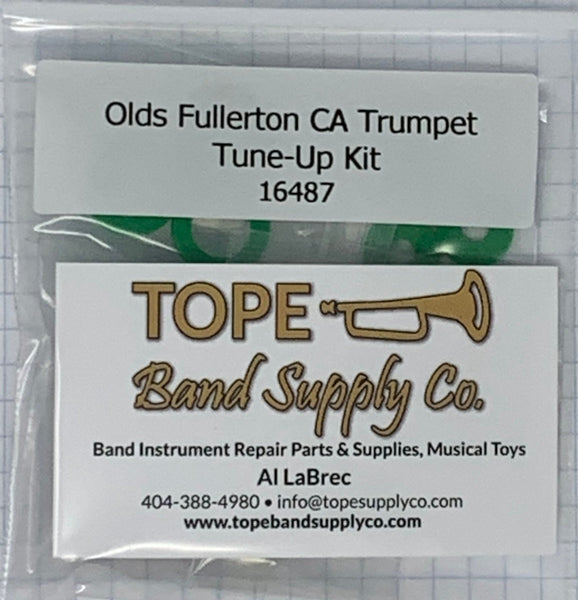 Olds Fullerton CA Cornet & Trumpets, Tune-Up Kit