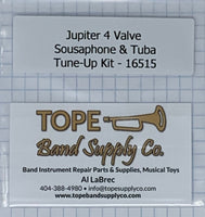 Jupiter 4 valve Sousaphone and Tuba valve repair kit