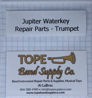 Water Key Repair Parts, Jupiter Cornet, Trumpet, & Valve Trombone