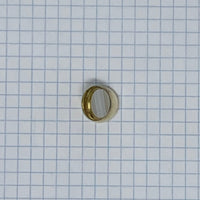 Finger Button, Conn, Getzen, Olds, Brass with Pearl, 1 each