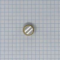 Finger Button, Conn, Getzen, Olds, Brass with Pearl, 1 each