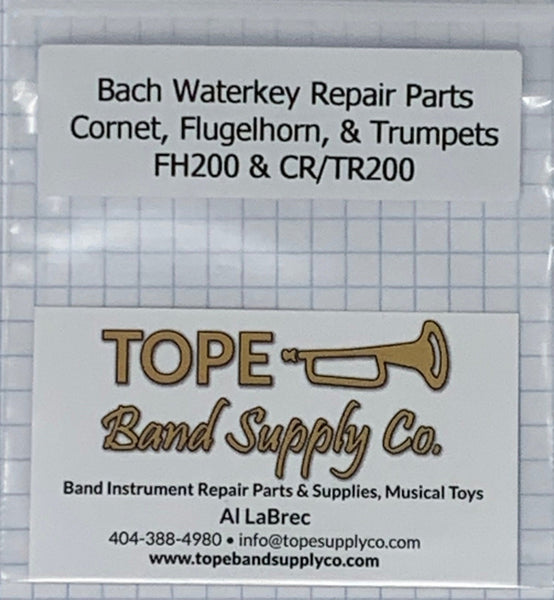 Bach Water Key Repair Parts, Bach FH200, CR200, and TR200