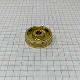 Yamaha brass top valve cap, H6141021