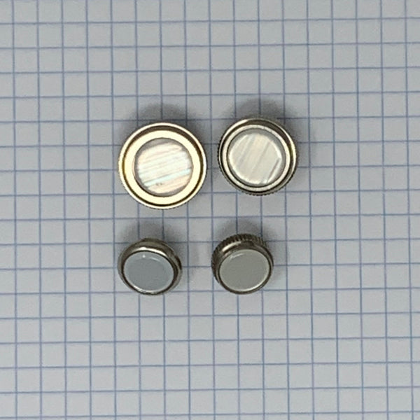 Jupiter brass instrument finger buttons nickel with pearl