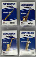 Saxophone cleaning and care kits by Superslick