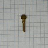 Brass ligature screw, 6-32 threads