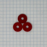 Valve Stem, Finger Button, & Top Cap Felts, Universal Red Felts